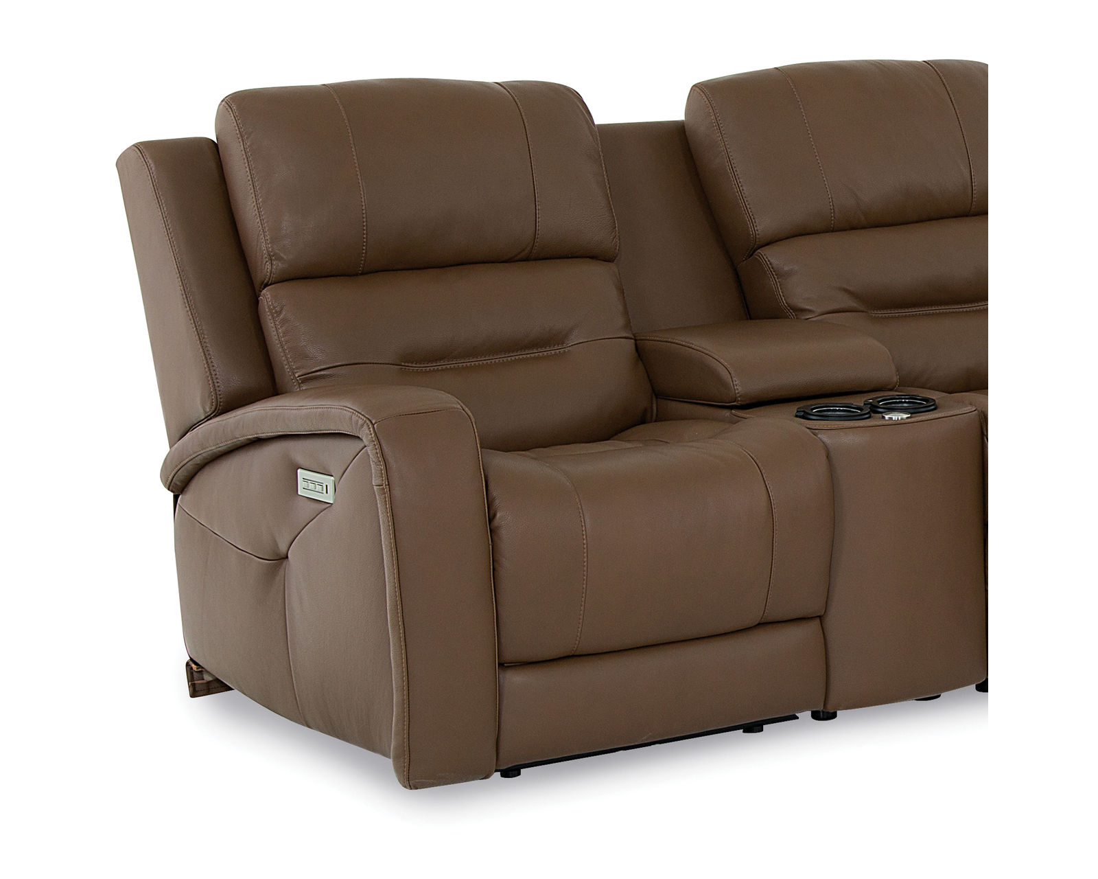 Washington 41067 Power Headrest Power Reclining Sectional (+50 fabrics)