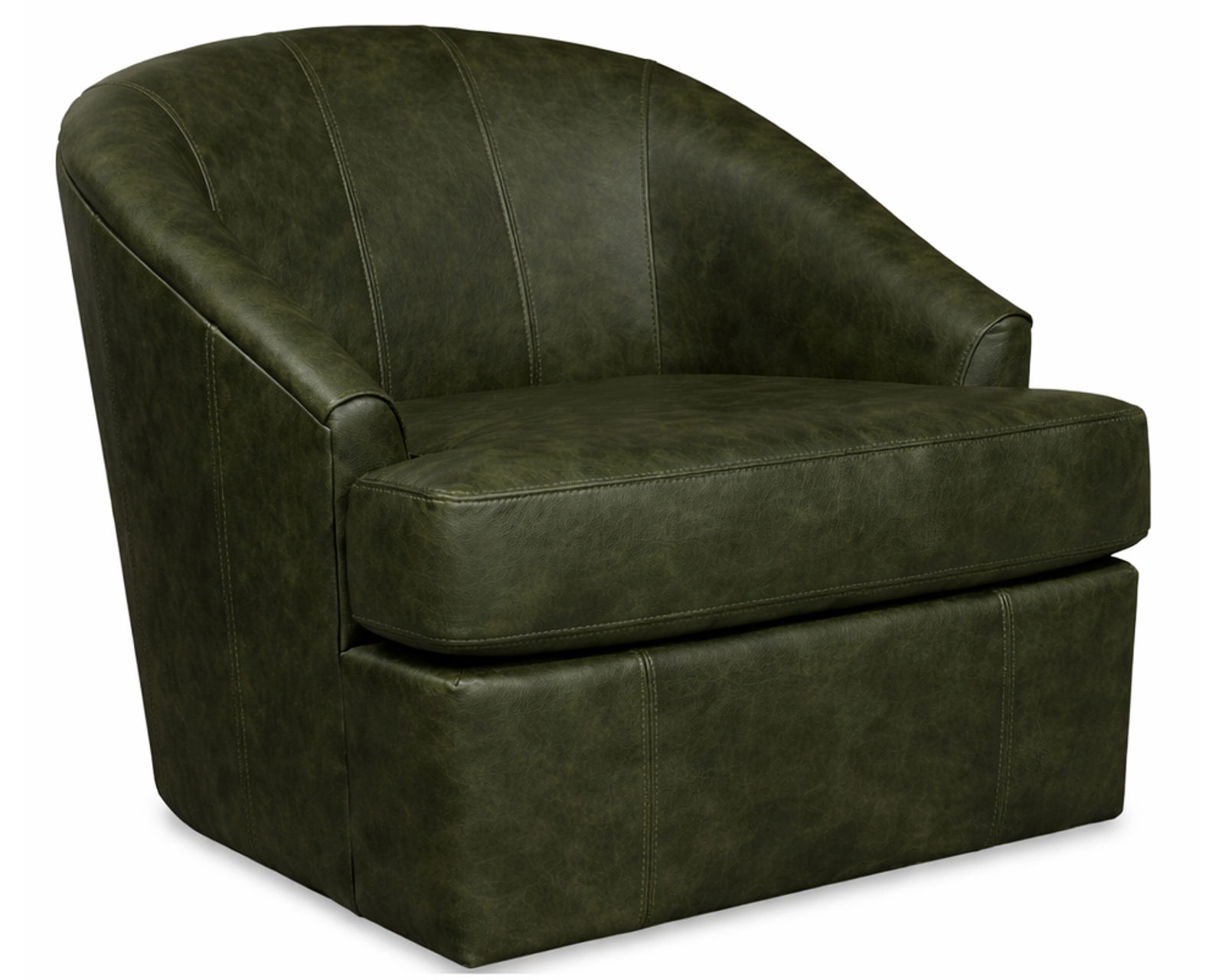 Julien 5J00 Leather Swivel Chair (29 Top-Grain Leather Choices) - Where Comfort Meets Craftsmanship.