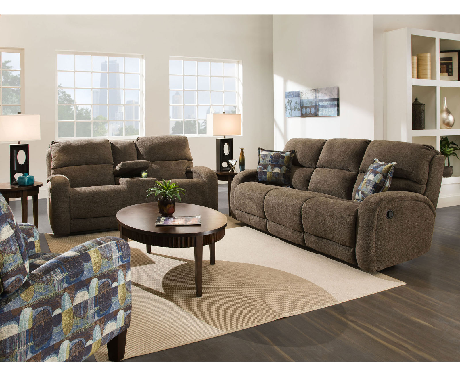 Fandango 89" Reclining Sofa (+150 fabrics and leathers) - Power Recline Options Available