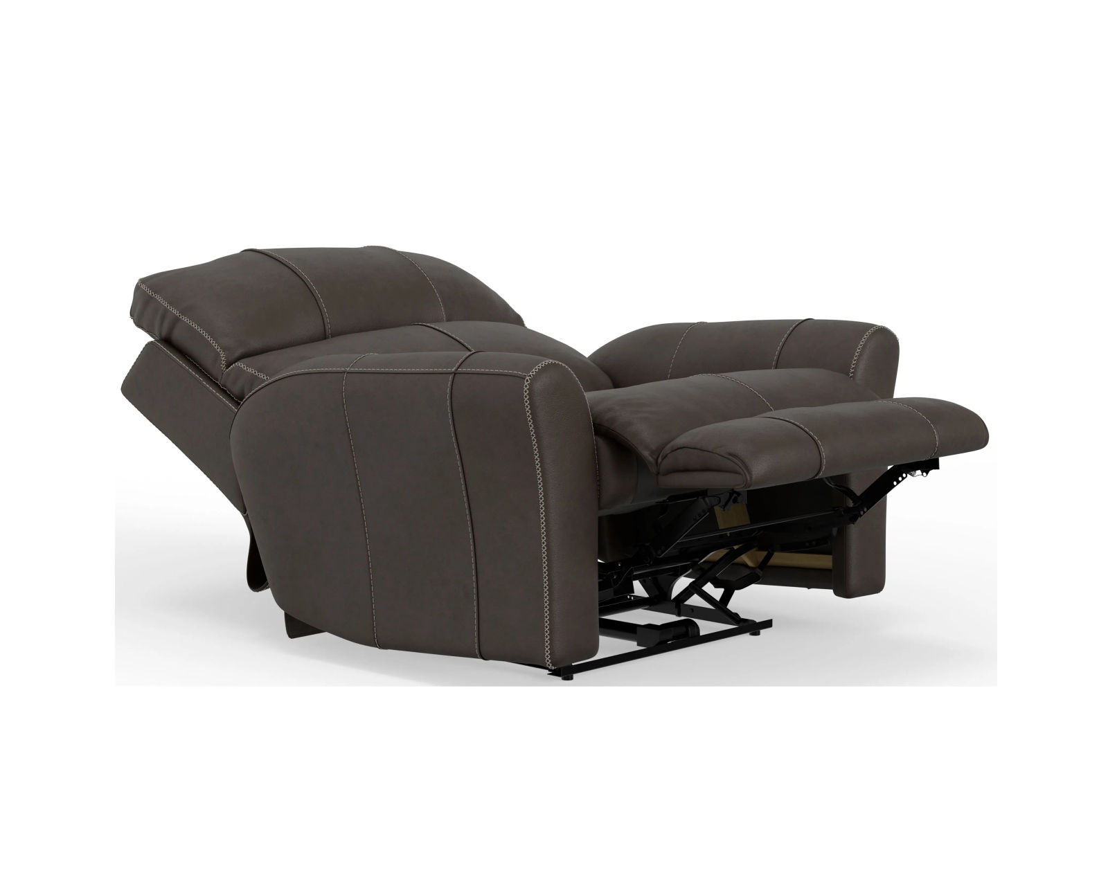 Fredda 82" Power Headrest Power Reclining Leather Sofa Lay-Flat Relaxation, Zero Gravity Comfort & Premium Italian Leather - two colors - The Perfect Seat After Every Long Day.