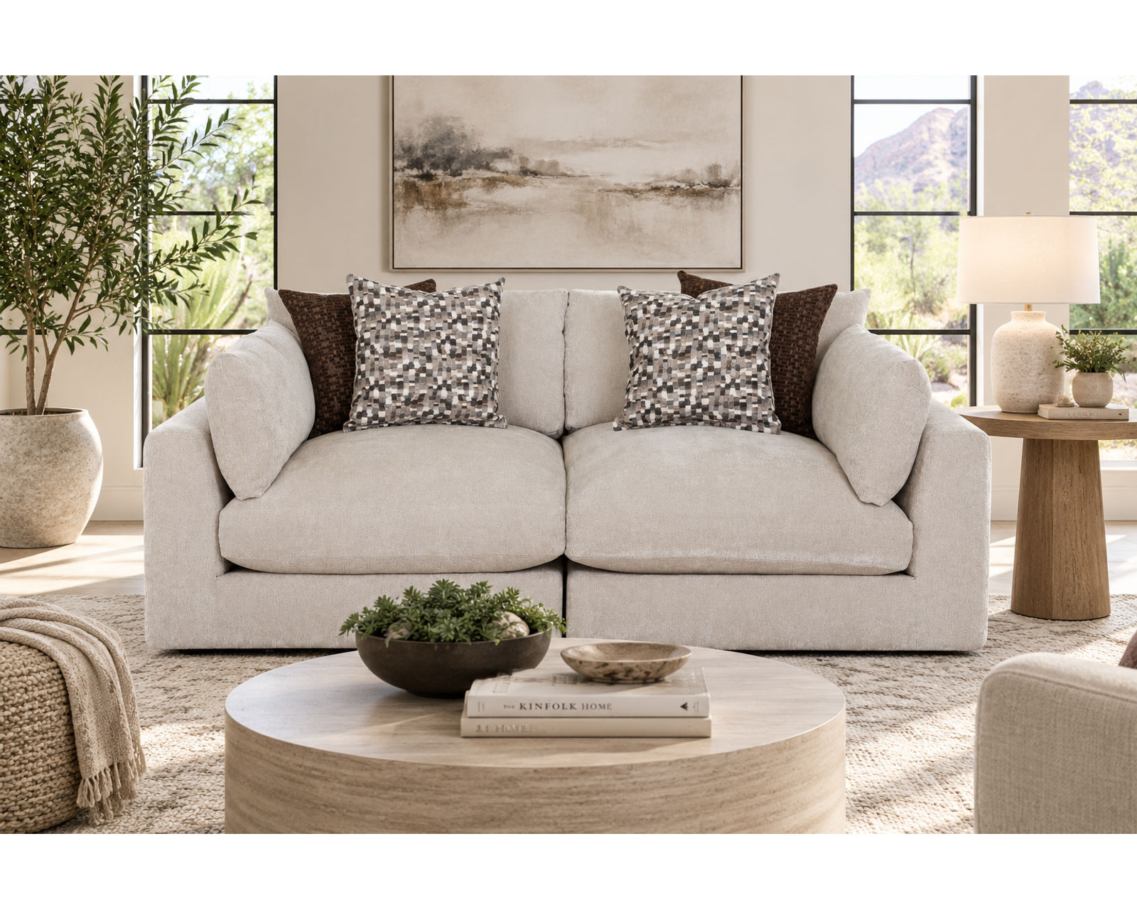 Pollock 965 EXTRA-Deep Seating Sofa (Go Beyond Deep. Discover Dreamscape) - Made for Lounging. Built for Dreaming.