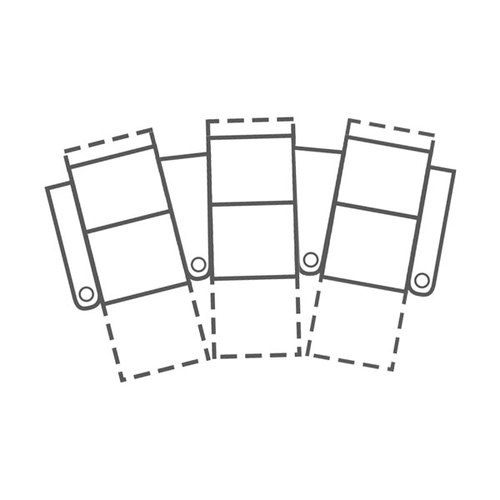 Layout E: Three Piece Home Theater Sectional Curved 113" Wide