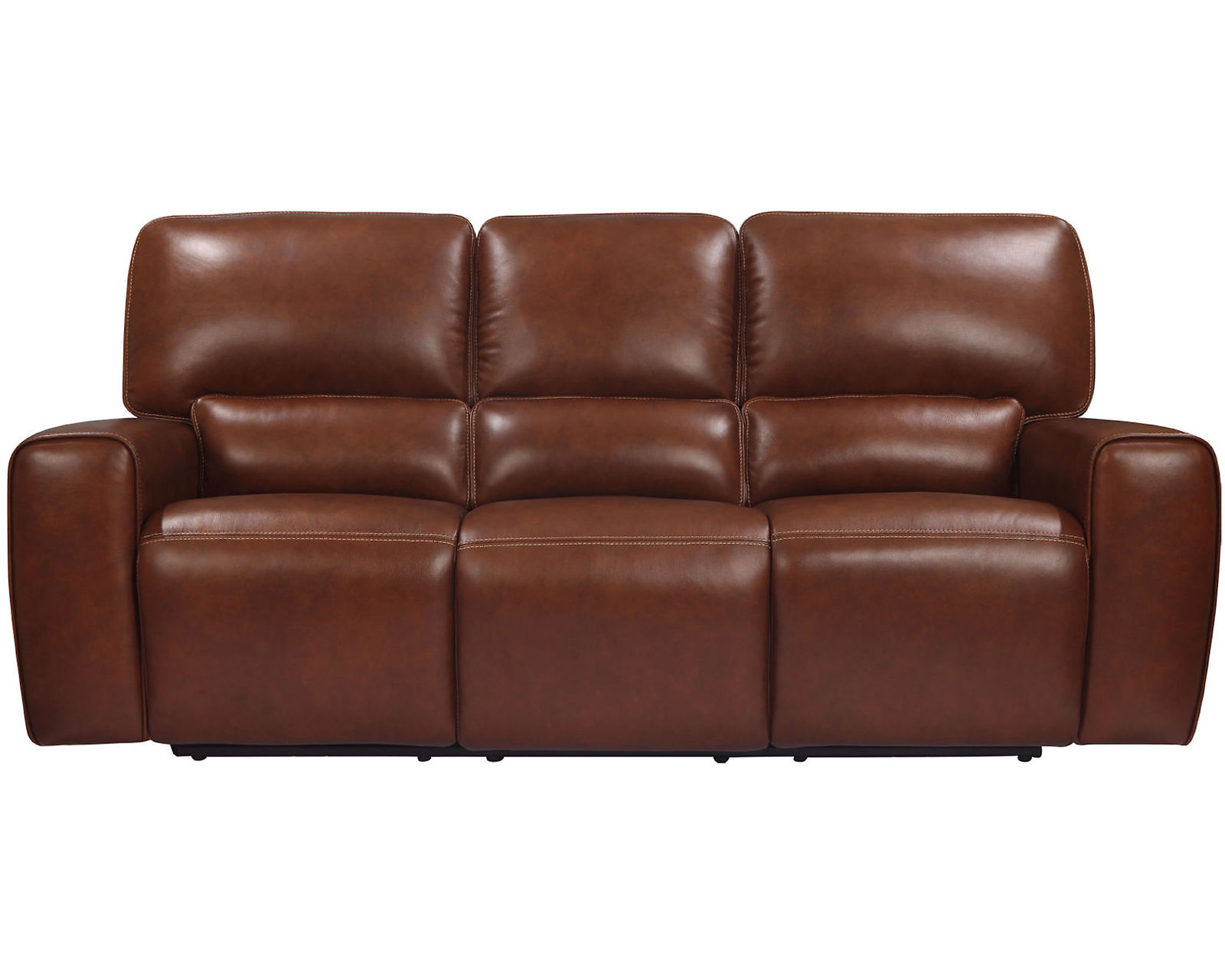 Broadway Leather Power Headrest Power Reclining Sofa - Broadway Leather Power Headrest Power Reclining Sofa