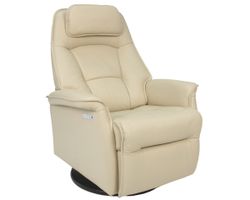 Stockholm Dual Power Swivel Glider Recliner Latte (In stock - Fast shipping)
