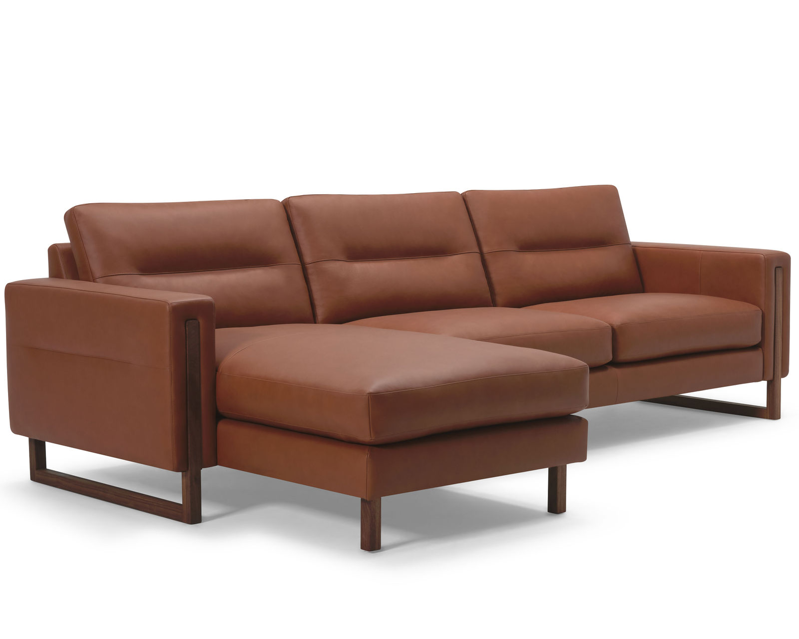 Brookes 77696 Sectional (+100 leathers) - Layout A: Two Piece Sectional 61" x 106"
