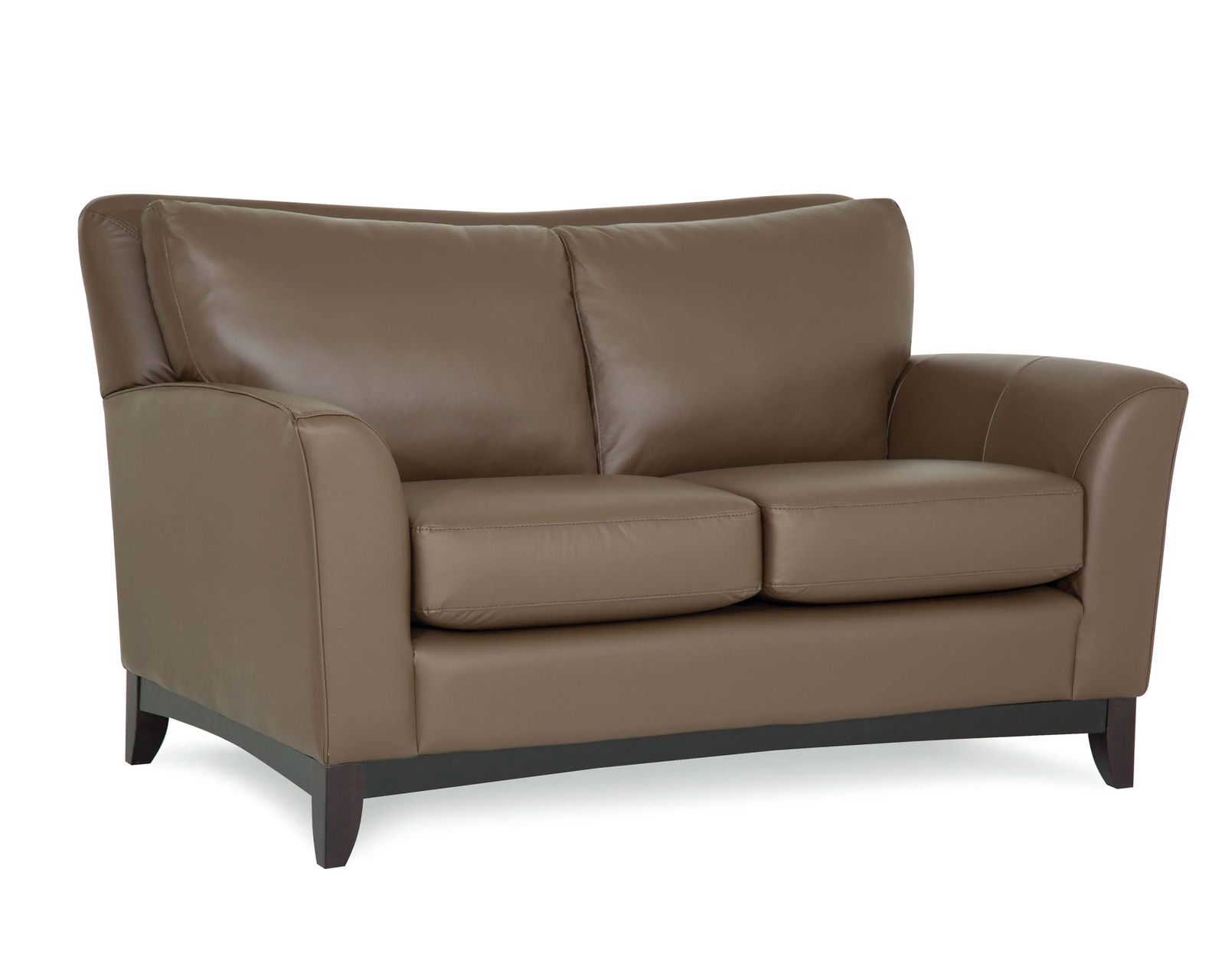 India 77278 Sofa (83") +100 leathers - Loose seat cushions feature a high-resiliency, high density foam core with a polyester wrap
