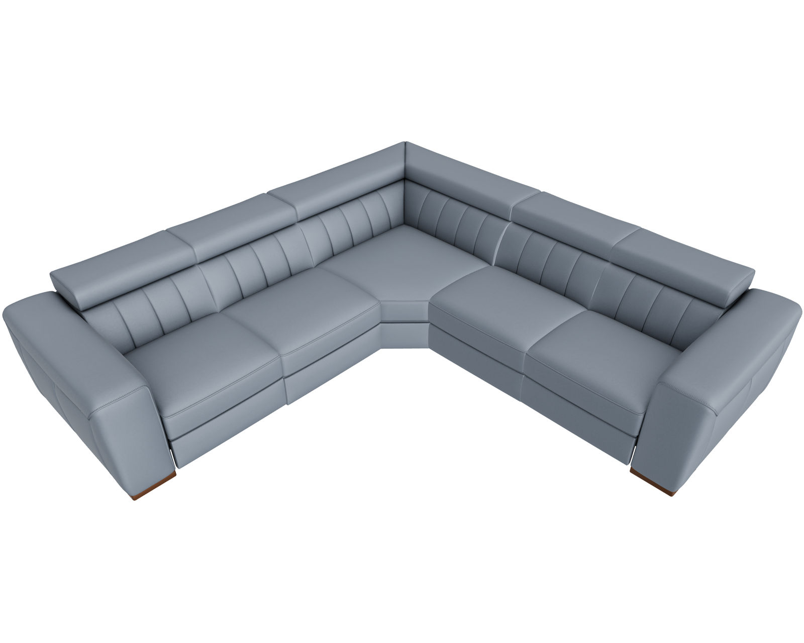 Forza X790 Stationary Sectional (+50 leathers) - Layout I: Five Piece Sectional 126" x 126"