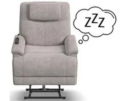Zecliner 1091 Triple Power Lift Sleep Recliner (under 6' tall) in stock