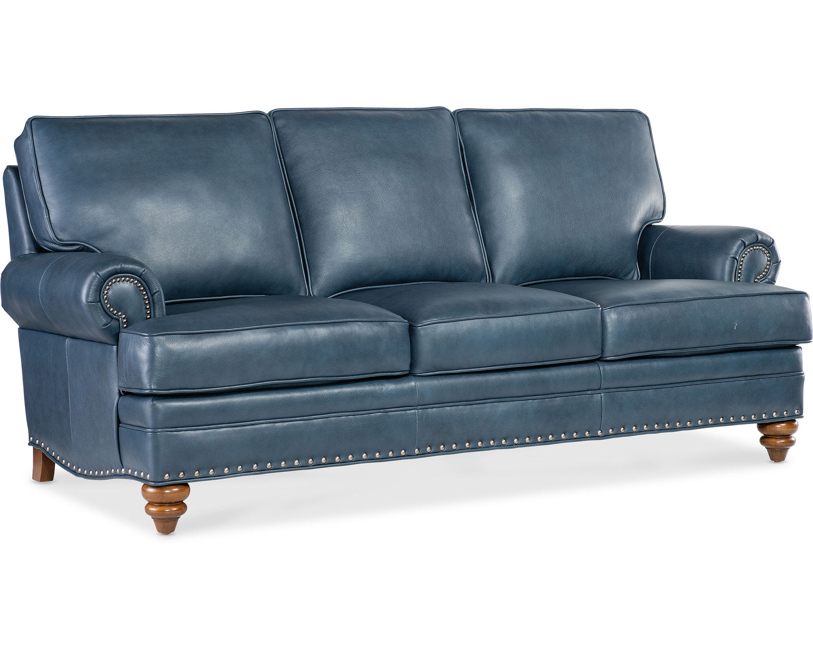 Bradington Young Carrado Sofa (12 leathers) 8-Way Hand Tie - Carrado Stationary Sofa 8-Way Hand Tie