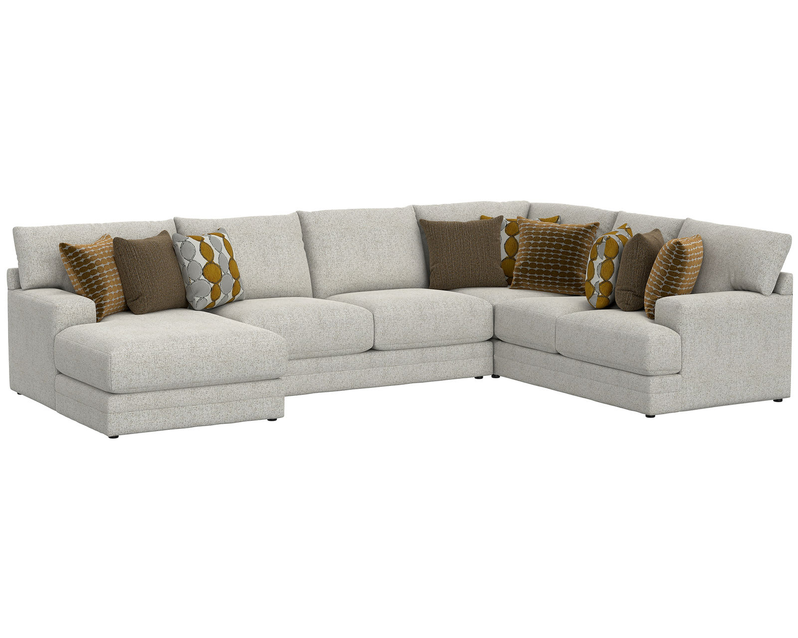 Tori 2240 Modular Sectional (Includes all pillows) - Chaise available left or right side
