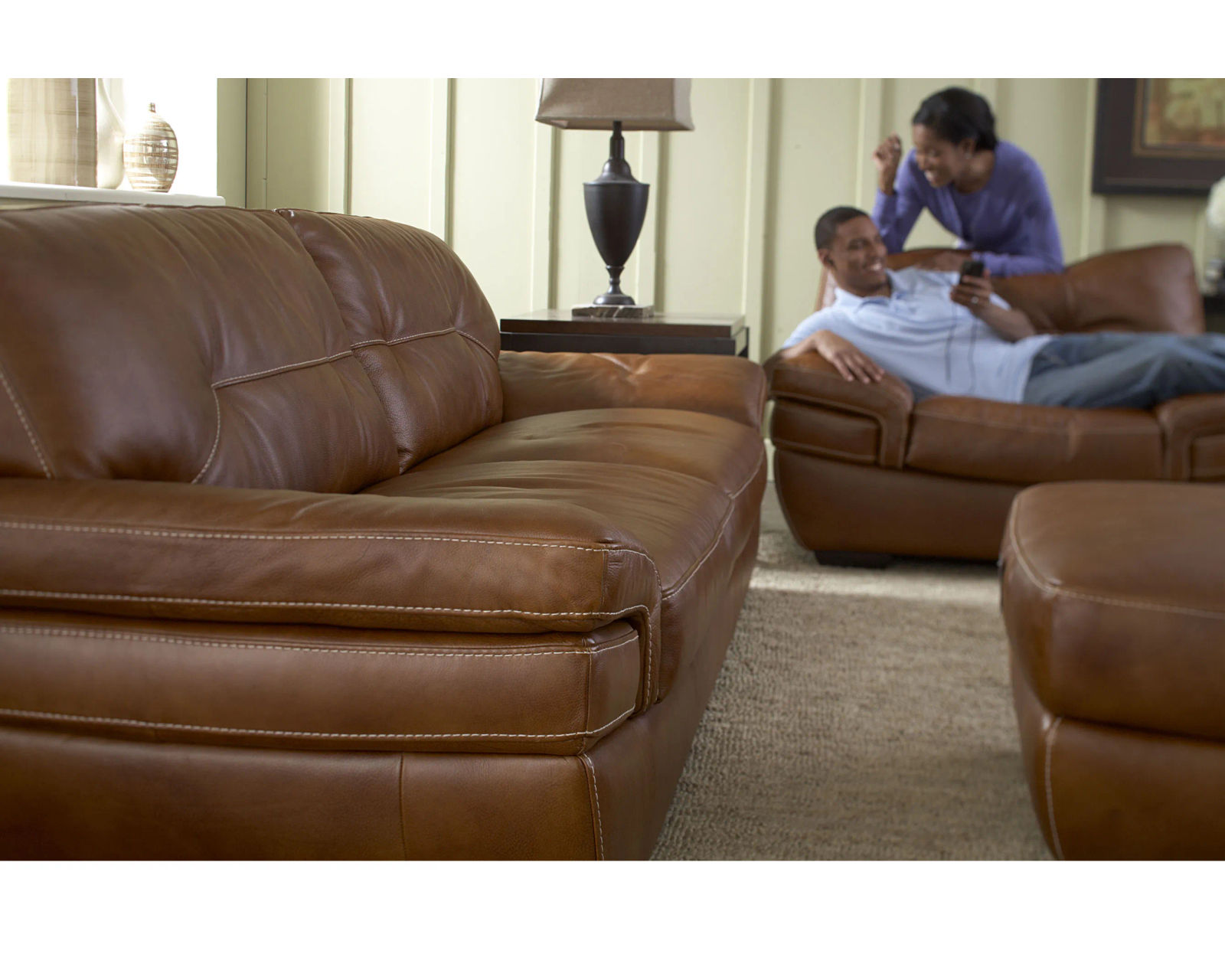 Biagio B806 Chair (+50 leathers) - Matching leather sofa and loveseat available