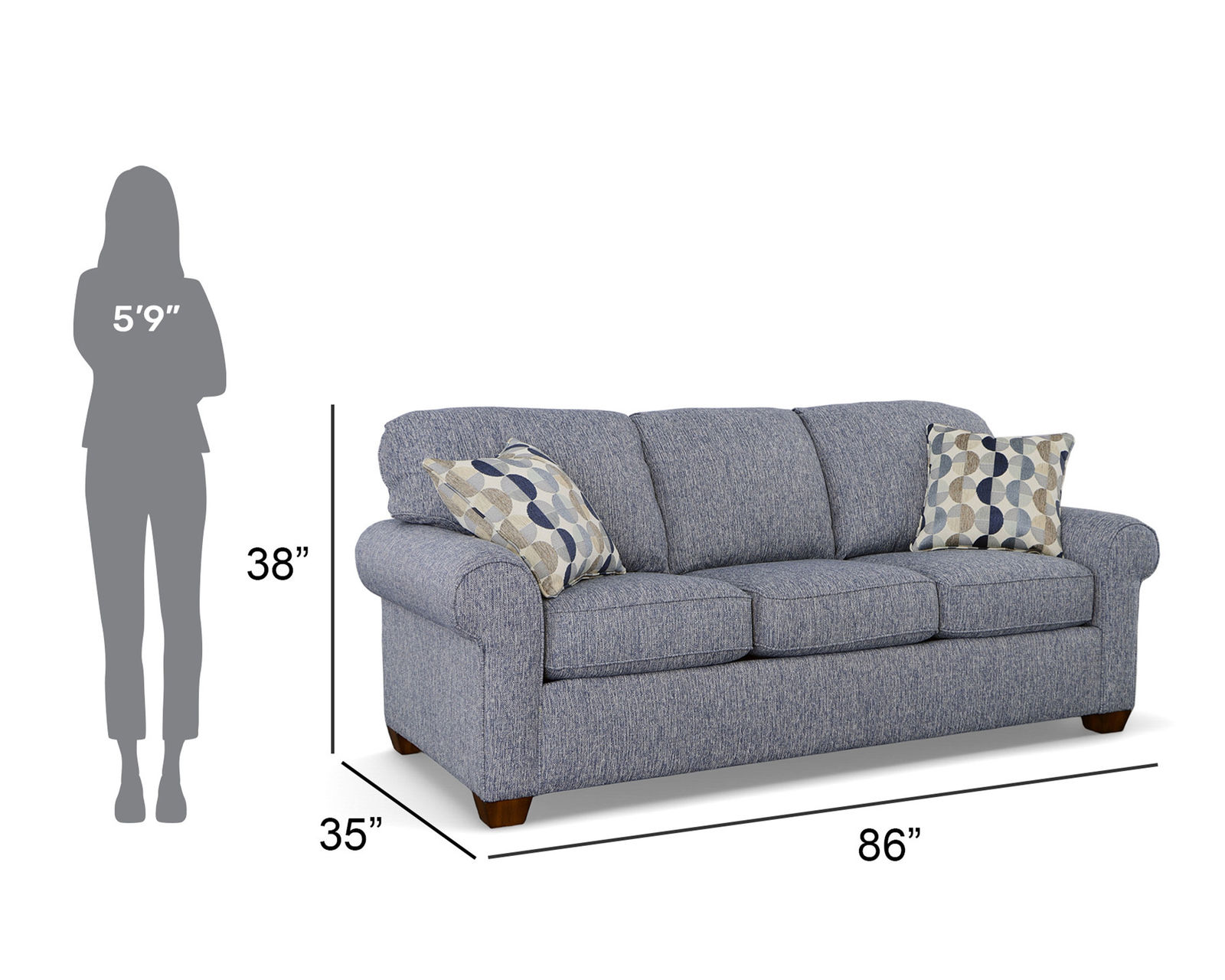 Thornton 5535 Sofa (87") In stock - Thornton Sofa (in stock)