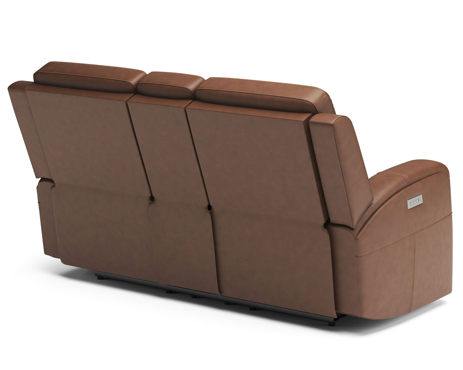 Linden Leather Power Reclining Sofa with Power Headrests and Lumbar (946-72) ZERO GRAVITY - In stock