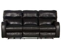 Angelo 83" Lay Flat Power Headrest Power Reclining Leather Sofa (two colors)