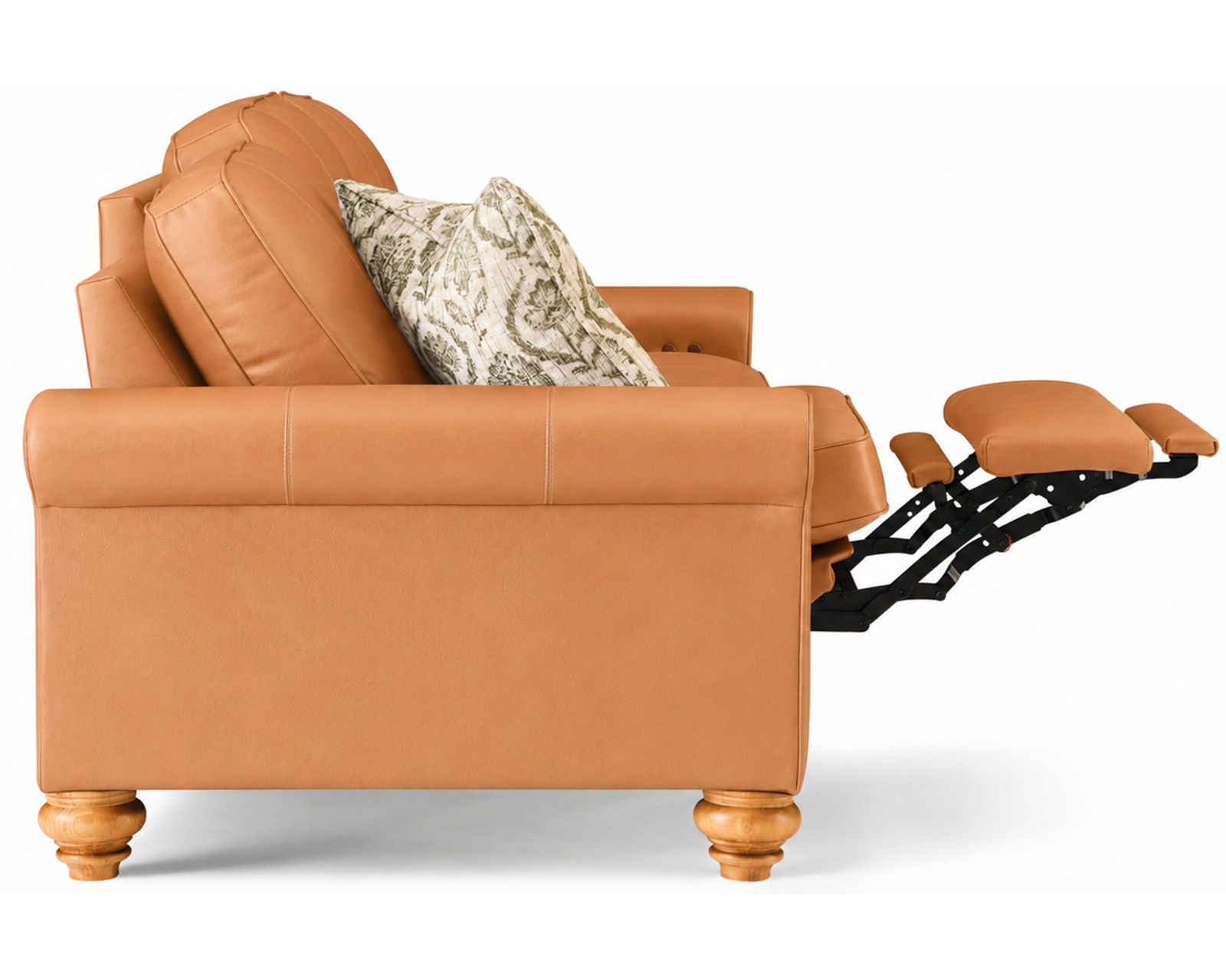 Weston 88" Leather Power Incliner Sofa (+40 leathers) - Relax Better with Furniture Built to Last.