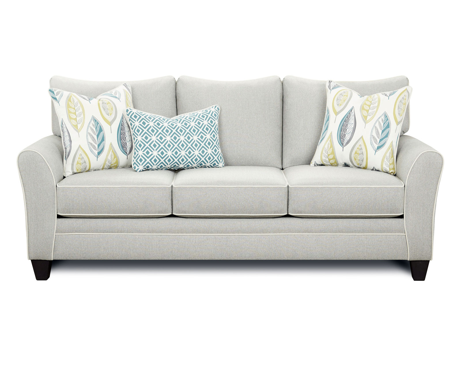 TNT Nickel 84" Sofa (Includes Pillows)