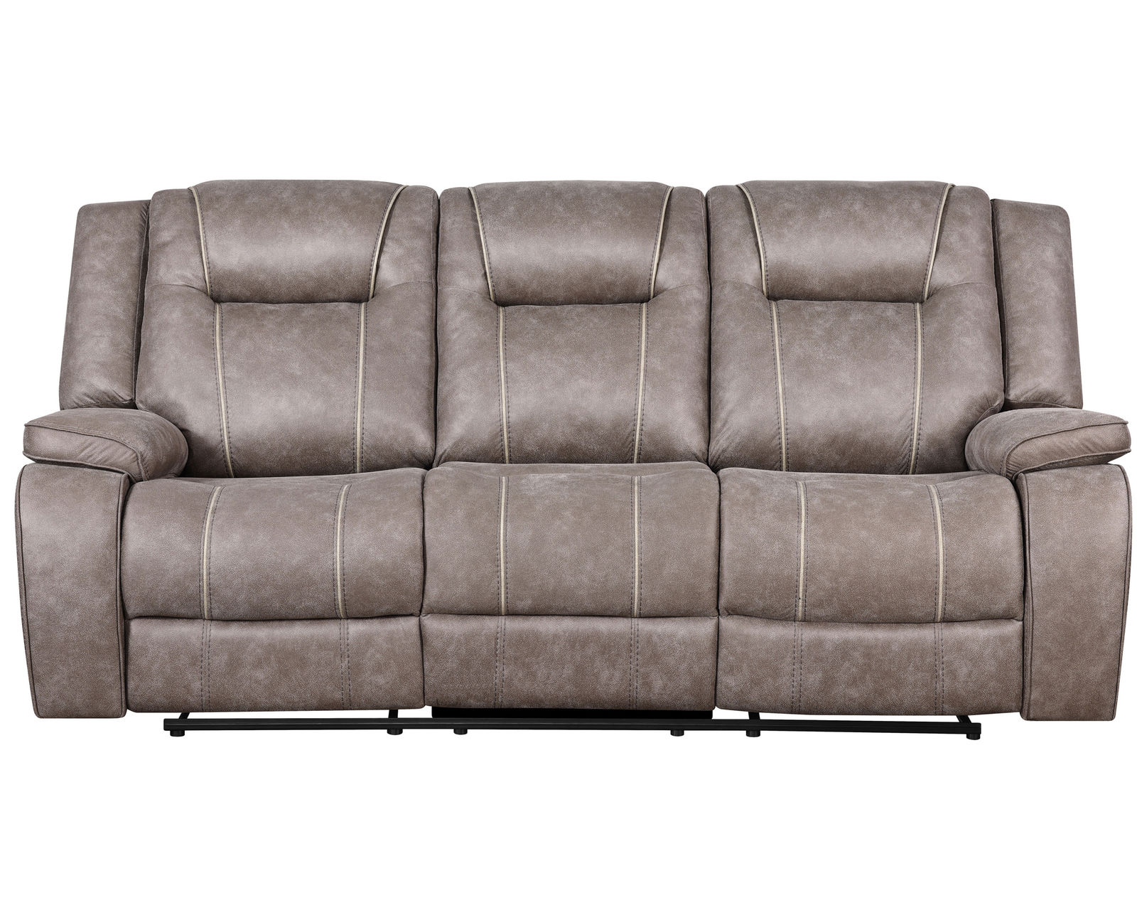 Blake Reclining Sectional (Performance fabric) In stock - Fast shipping - Matching reclining sofa and console loveseat also available