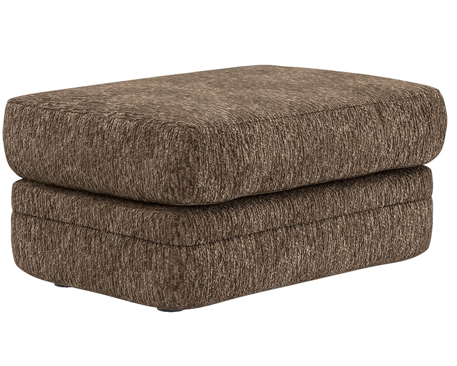 Tyson 93" Sofa (includes pillows) 2 colors - Tyson 26" x 35" Ottoman Shown in Fabric Hazel