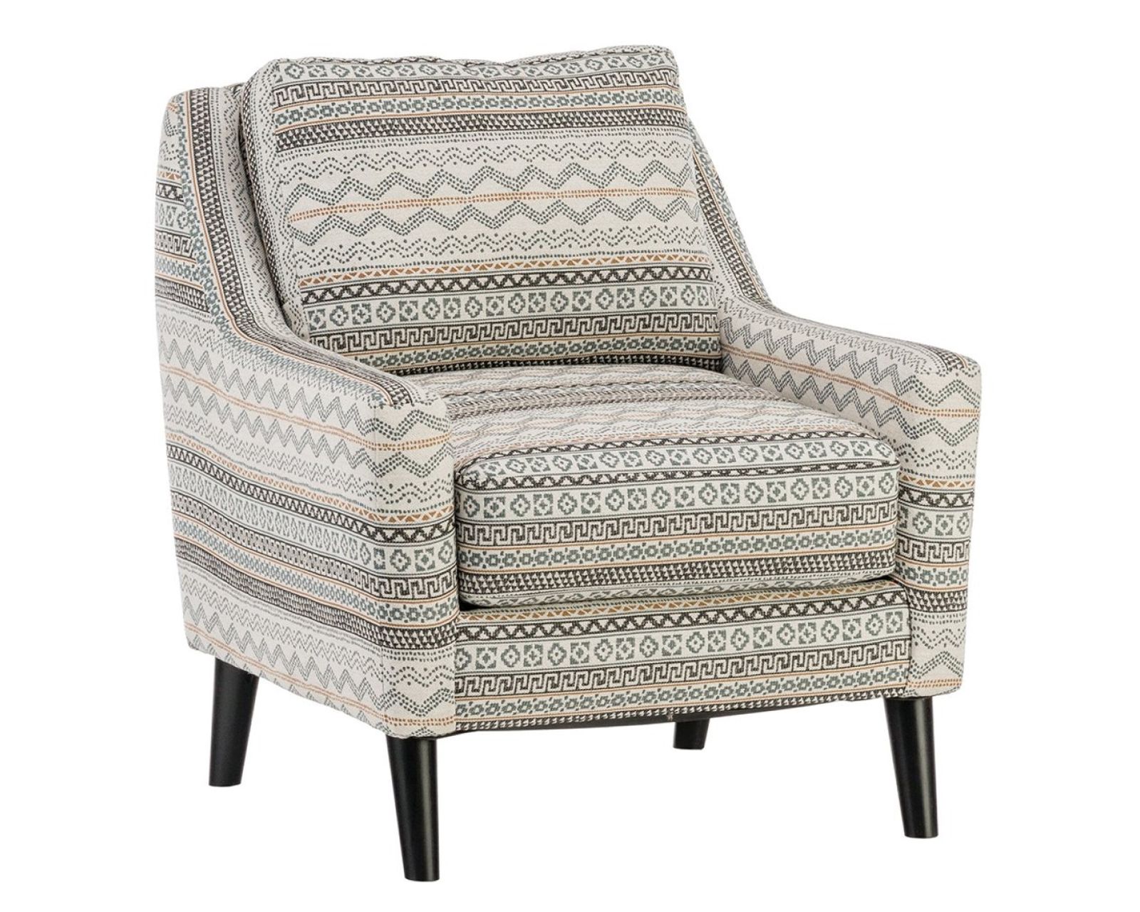  Handwoven Slate Three Piece Sectional (includes pillows) 122" x 122" - Riverdale Quarry Accent Chair