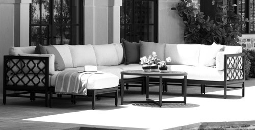 Layout C:  Eight Piece Sectional. 157" x 95" x 63"