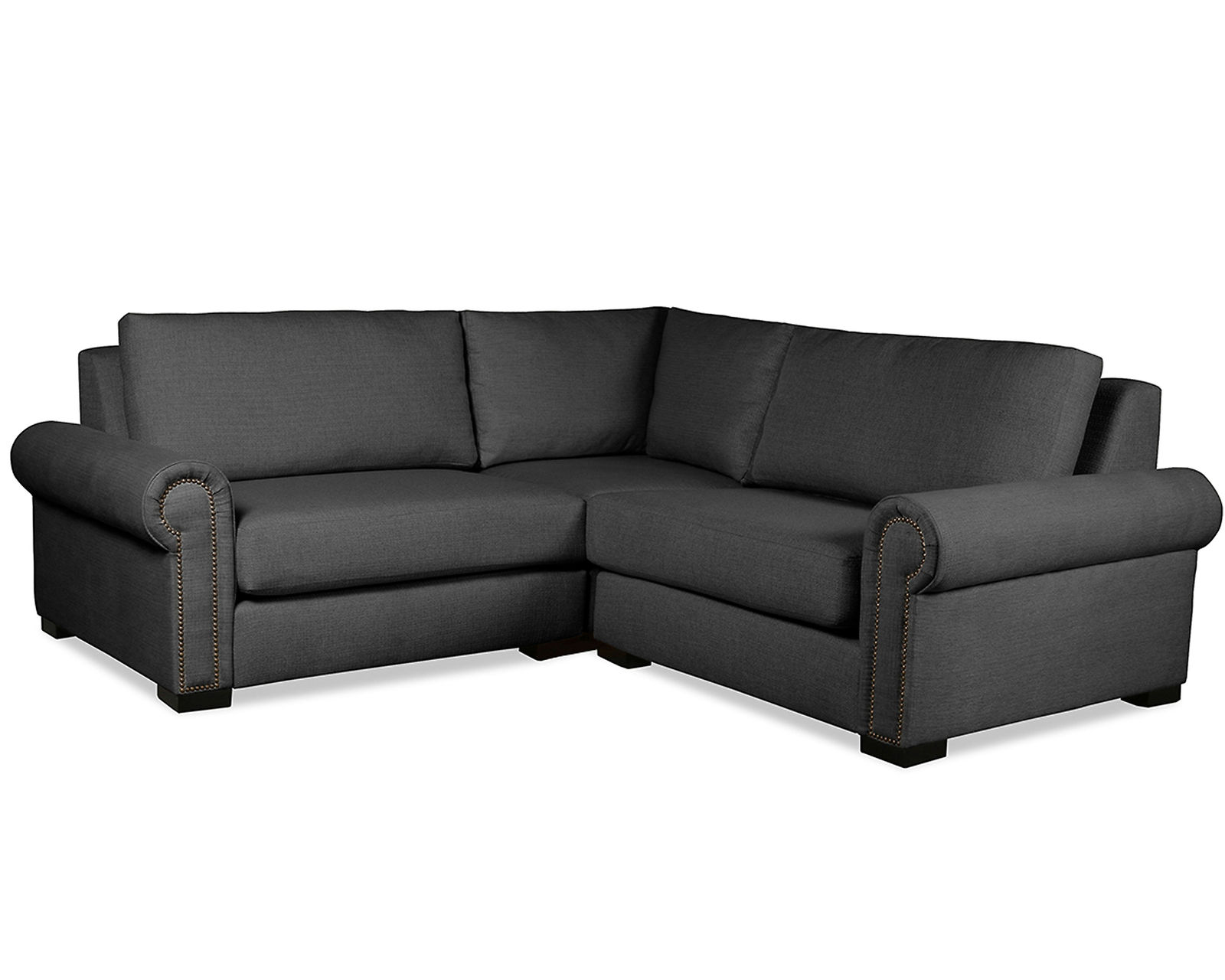  Sylviane 3 Pieces Modular Sectional (Choice of Colors) -  Sylviane 3 Pieces Modular Sectional in Charcoal