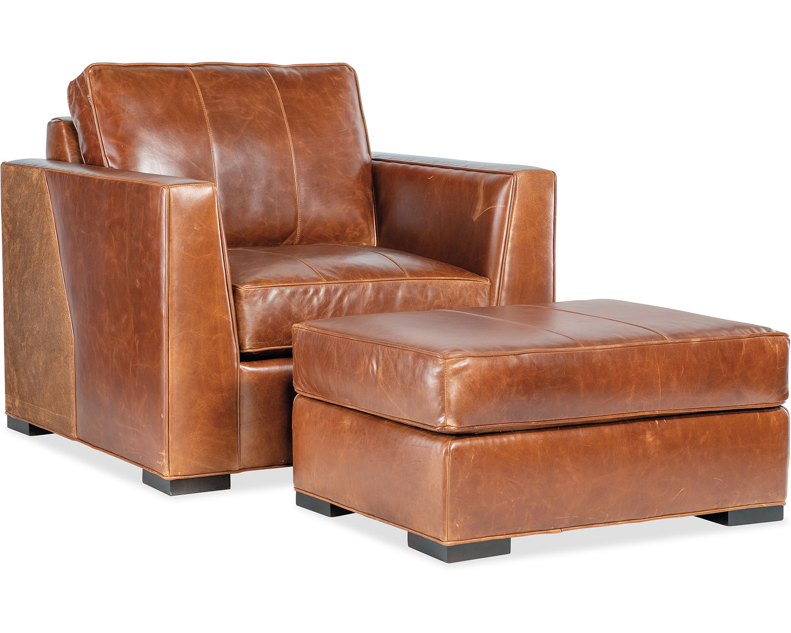 Bradington Young Eliana 634 Sofa (12 leathers) 8-Way Hand Tied - Eliana Stationary Chair 8-Way Hand Tie