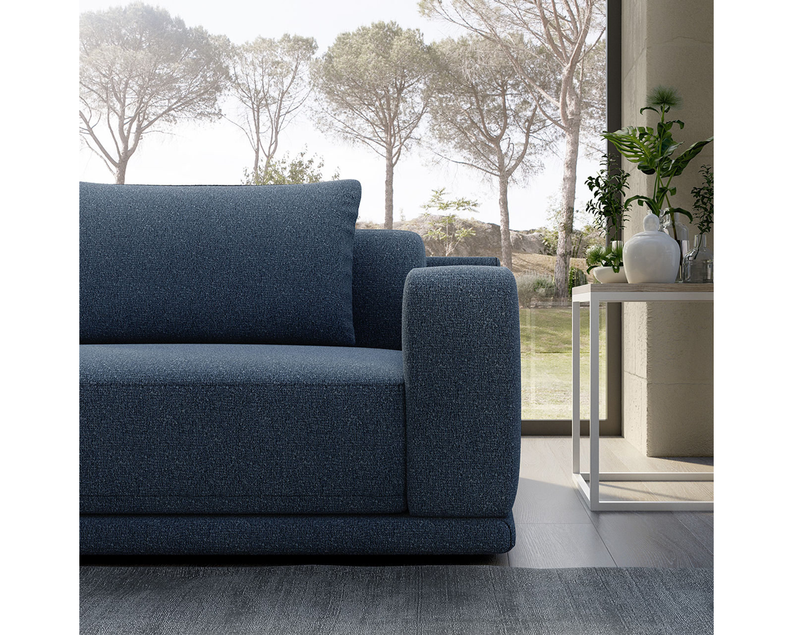 Frame Sofa Lounger Sleeper (+45 fabrics) - Frame Sofa Lounger Sleeper (+50 fabrics)