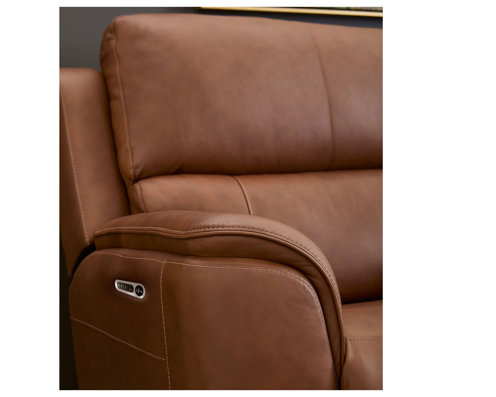 Henry Zero Gravity Reclining Sectional w/ Power Recline - Power Headrest and Power Lumbar (+3 colors) In stock - Sleek Transitional Styling