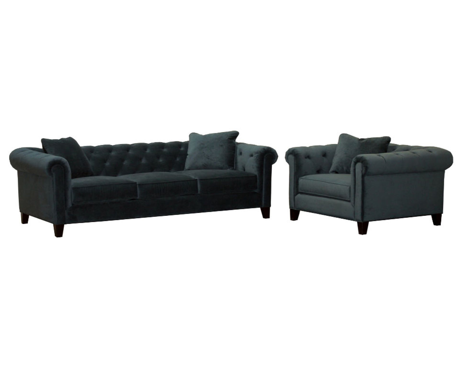 Rayna Chesterfield Sofa (+100 fabrics) - Customized in the fabric of your choice