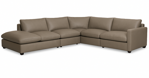 Layout Q: Five Piece Sectional 129" x 108"