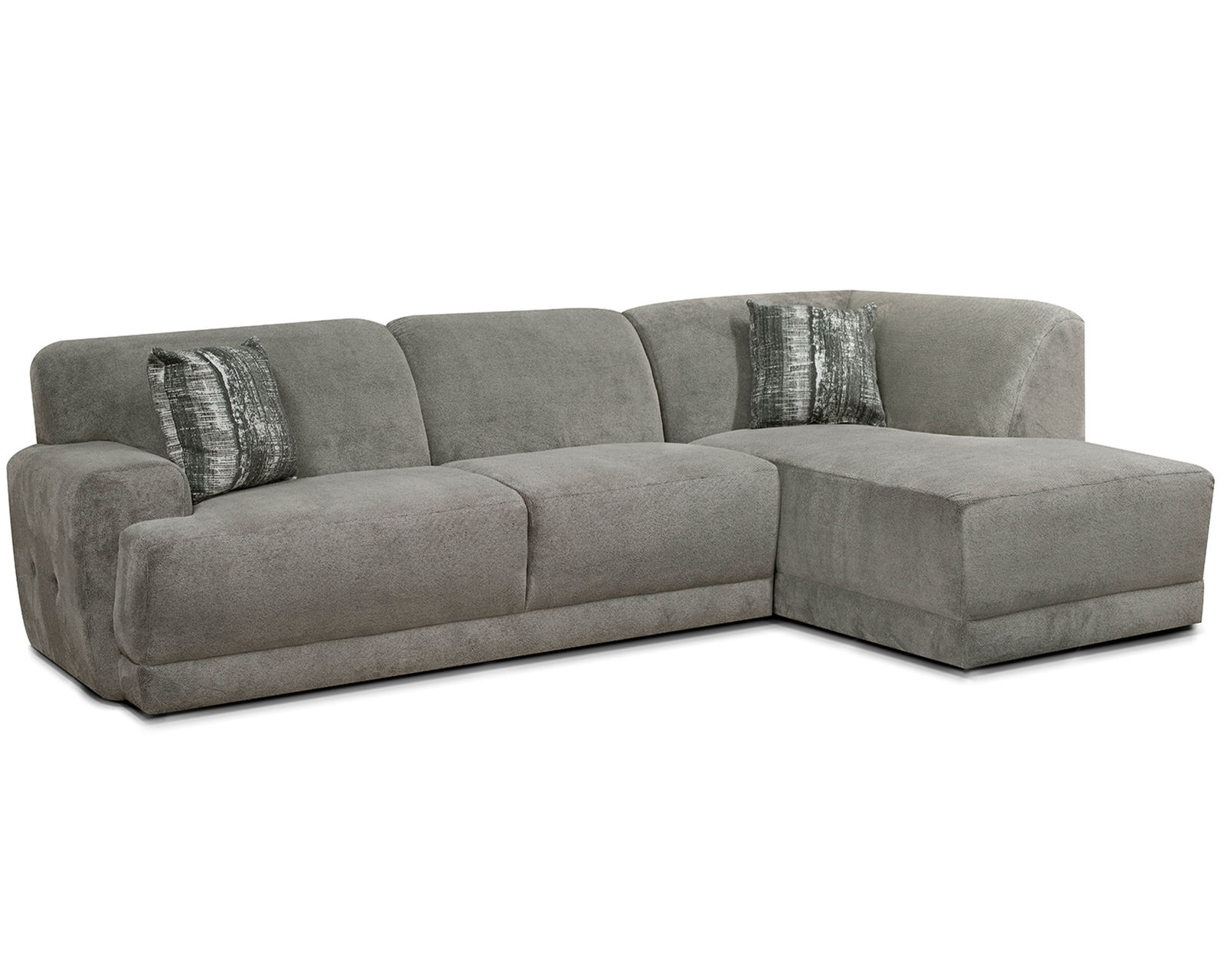 Cole Two Piece Chaise Sectional  (+101 Standard and Performance Fabrics)