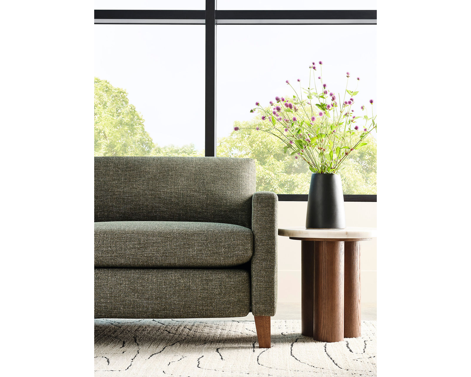 Traftly 82" Mid-Century Power Incliner Sofa (+50 fabrics) - Traftly Incliner Sofa