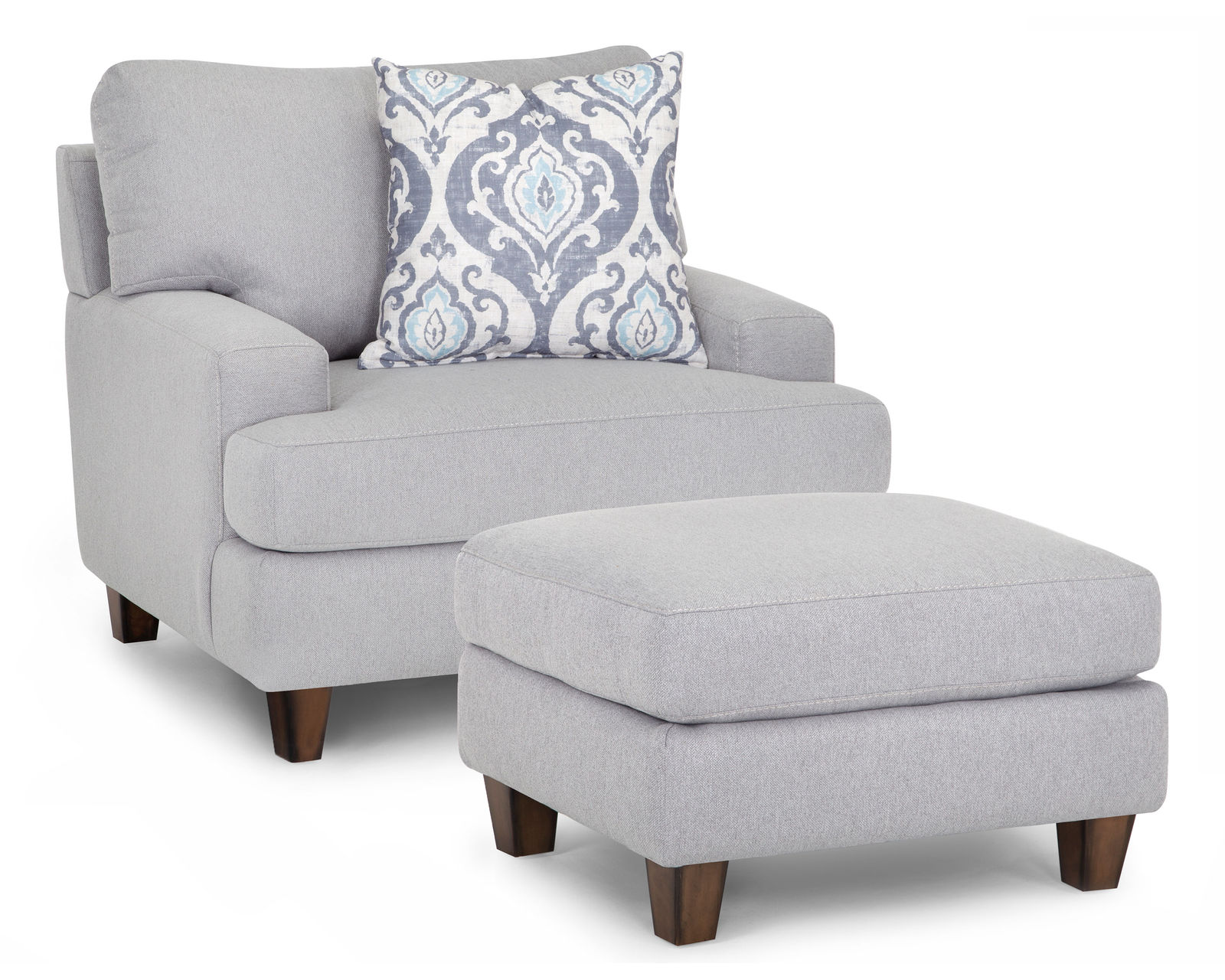 Bradshaw 95" Sofa with Reversible Chaise Ottoman (Includes pillows) - Take an Extra 25% Off this Chair and Ottoman