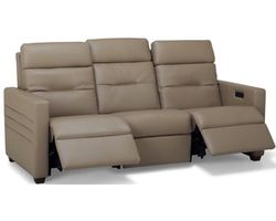 Reece 40109 Triple Power Reclining Sofa (81") +100 leathers