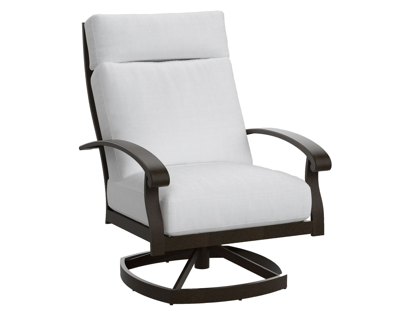 Smith Lake Outdoor Sofa (24 fabrics - 8 metal finishes) - Smith Lake Swivel Rocker