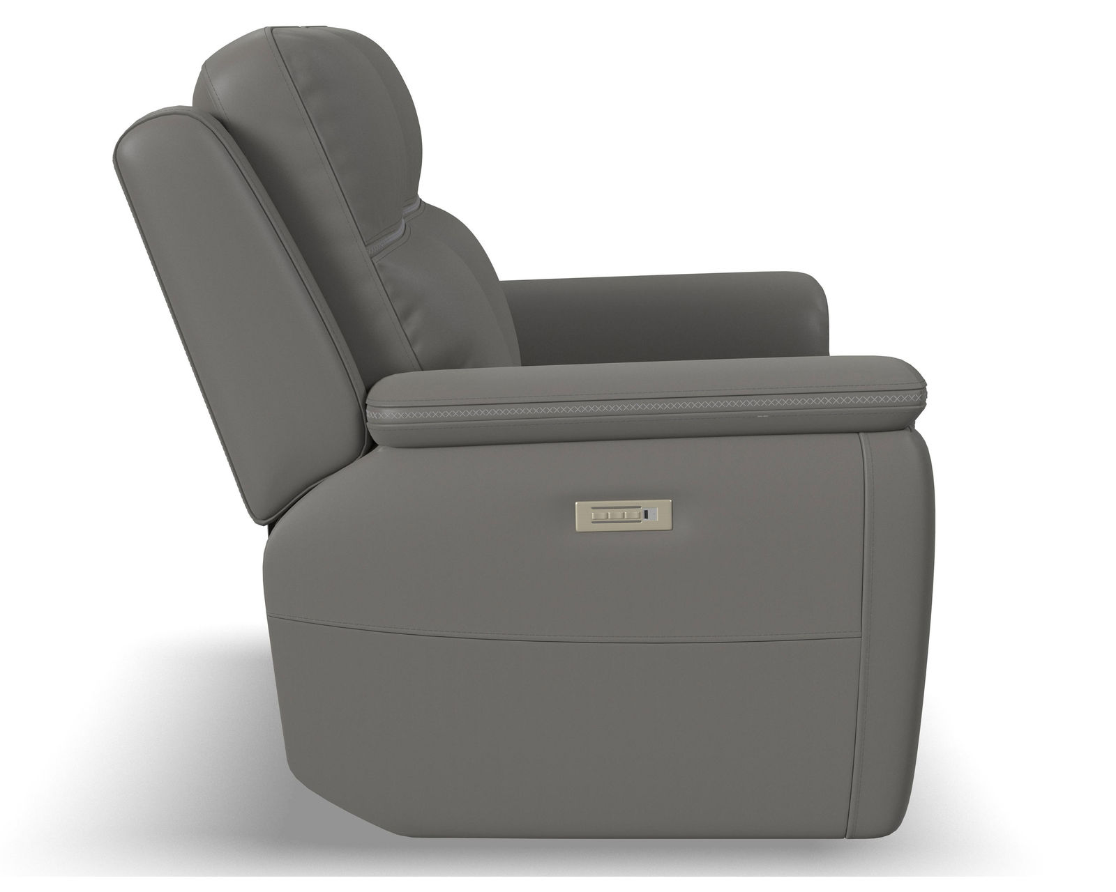 Sawyer Leather Power Reclining Sofa with Power Headrests and Lumbar (009-01) ZERO GRAVITY - In stock