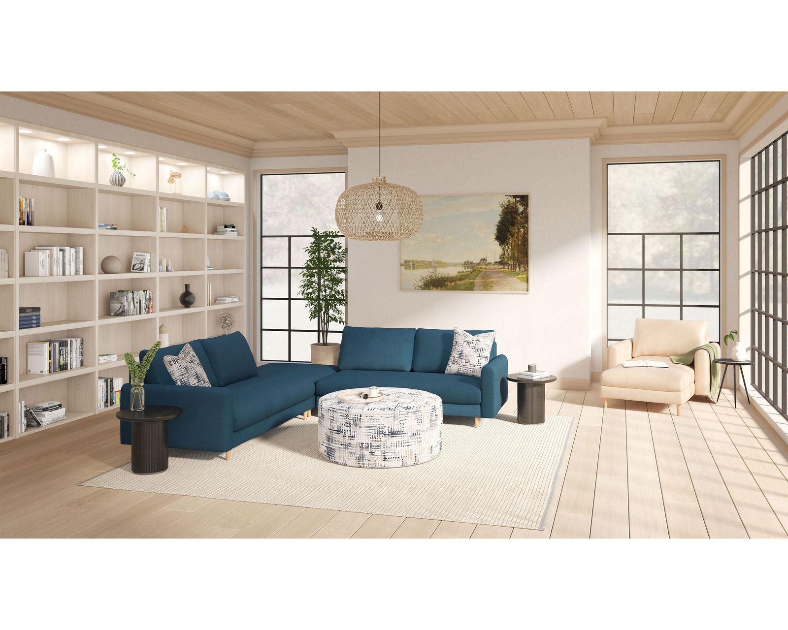 Lexi 77694 Sectional (+50 fabrics)