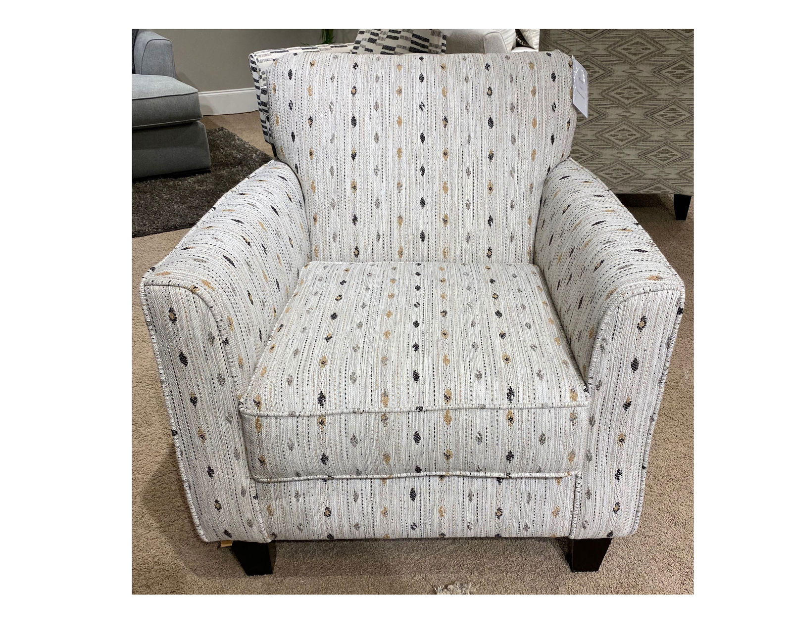 Palm Beach Iron 94" Sofa (Includes Pillows) - Hedda Desert Accent Chair