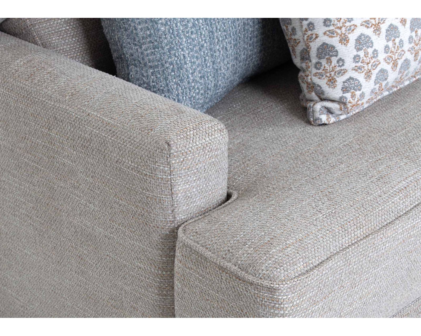 Imari 100" Extra-Wide Sofa (Grand in Scale. Effortless in Comfort) - Seat and Back Cushions Are Reversible