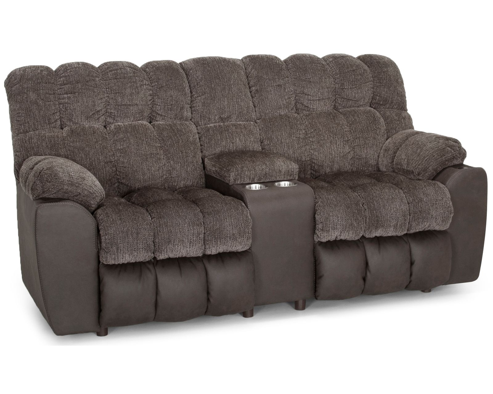 Westwood 88.5" Reclining Sofa with Drop-Down Table, Reading Lights, Cupholders & Storage Drawer (Movie-Night Comfort. Entertainment Built Right In) - Westwood Reclining Console Loveseat w/Storage