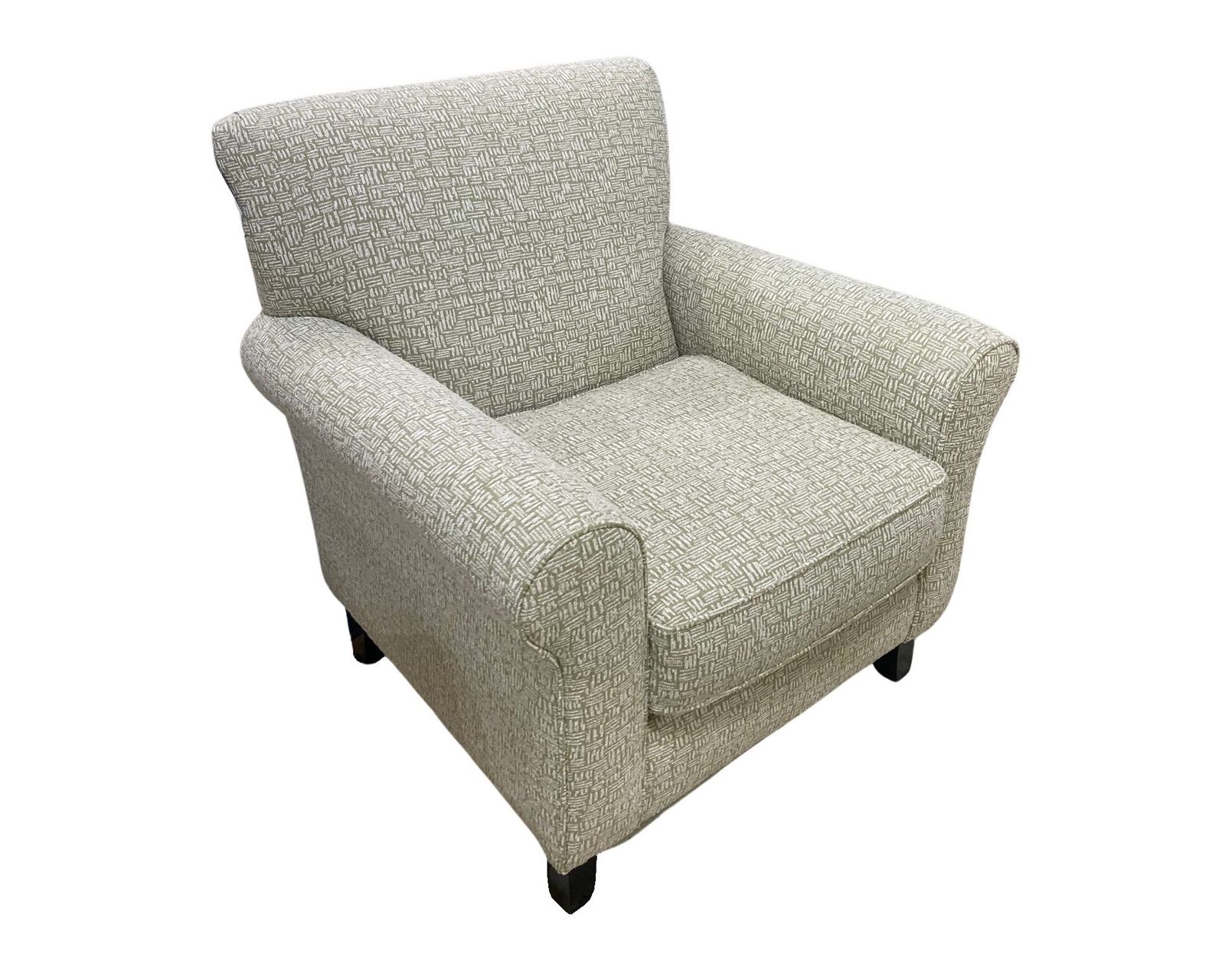 Celadon Salt 98" Sofa 4200-KP - performance fabric - includes pillows  - Nestle Sage Accent Chair - performance fabric