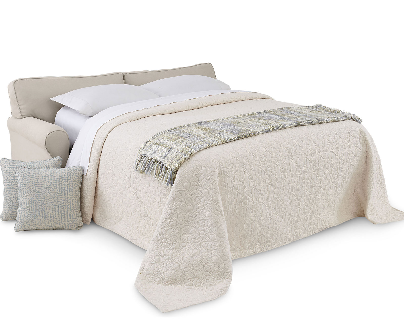 Shannon Twin - Full - Queen Sleeper (+140 fabrics) - Shannon Queen Size Sleeper
