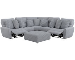 Majesty 336 Deep Seat Power Reclining Sectional - Heavy Weight - 400 lb. per recliner  (+2 colors)