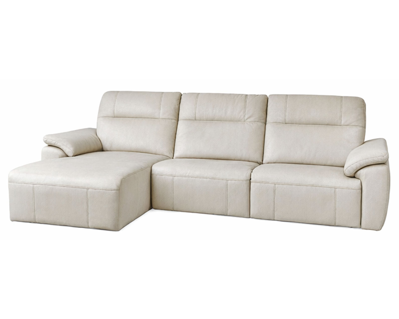 Rowan 4077 Reclining Chaise Sectional (standard and wide seat widths) +140 leathers  - Chaise Available on the Left or Right Side