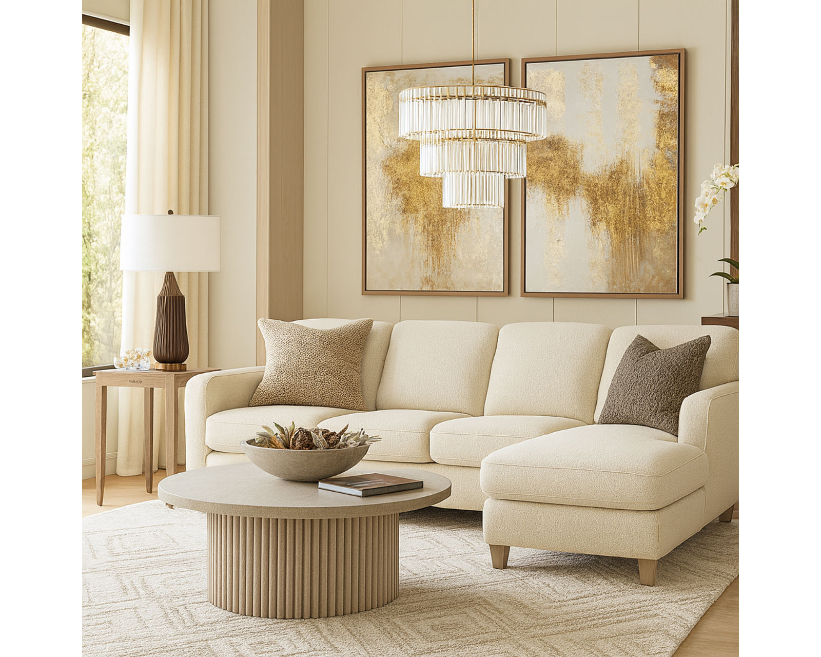 Marymount 77332 Sectional (+50 fabrics) - Bring Brightness to your Living Room
