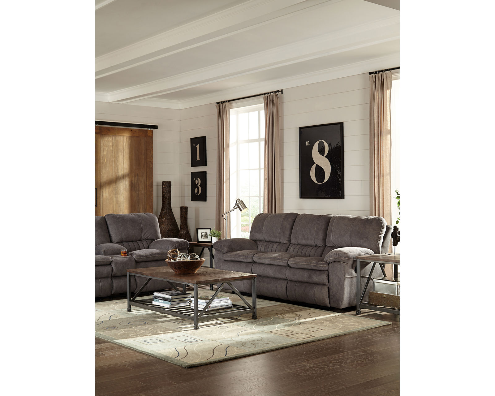 Reyes 91" Lay Flat Reclining Sofa (2 colors) - The Ultimate Seat for Everyday Relaxation.