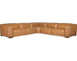 Fresco Five Piece Power Reclining Sectional (4 Power Recliners) In stock