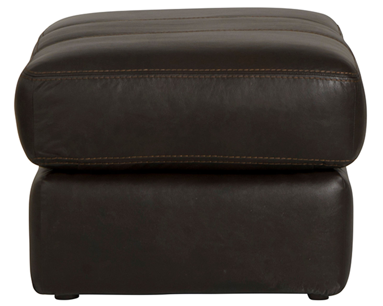 Prato Top Grain Leather Touch 85" Sofa (2 colors) includes pillows