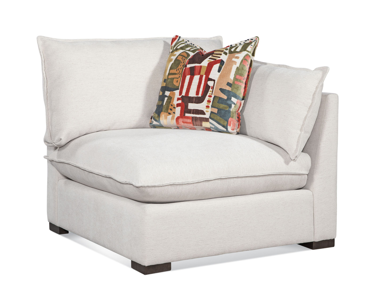 Carson Modular Sectional (+69 fabrics) - Carson Left or Right Facing Arm Chair