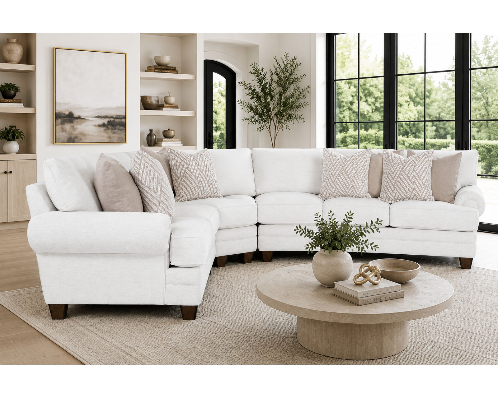 Hope 957 Modular Sectional (Classic Comfort. Generous Seating. Designed to Bring Everyone Together) - A Designer Room. A Comfortable Price.